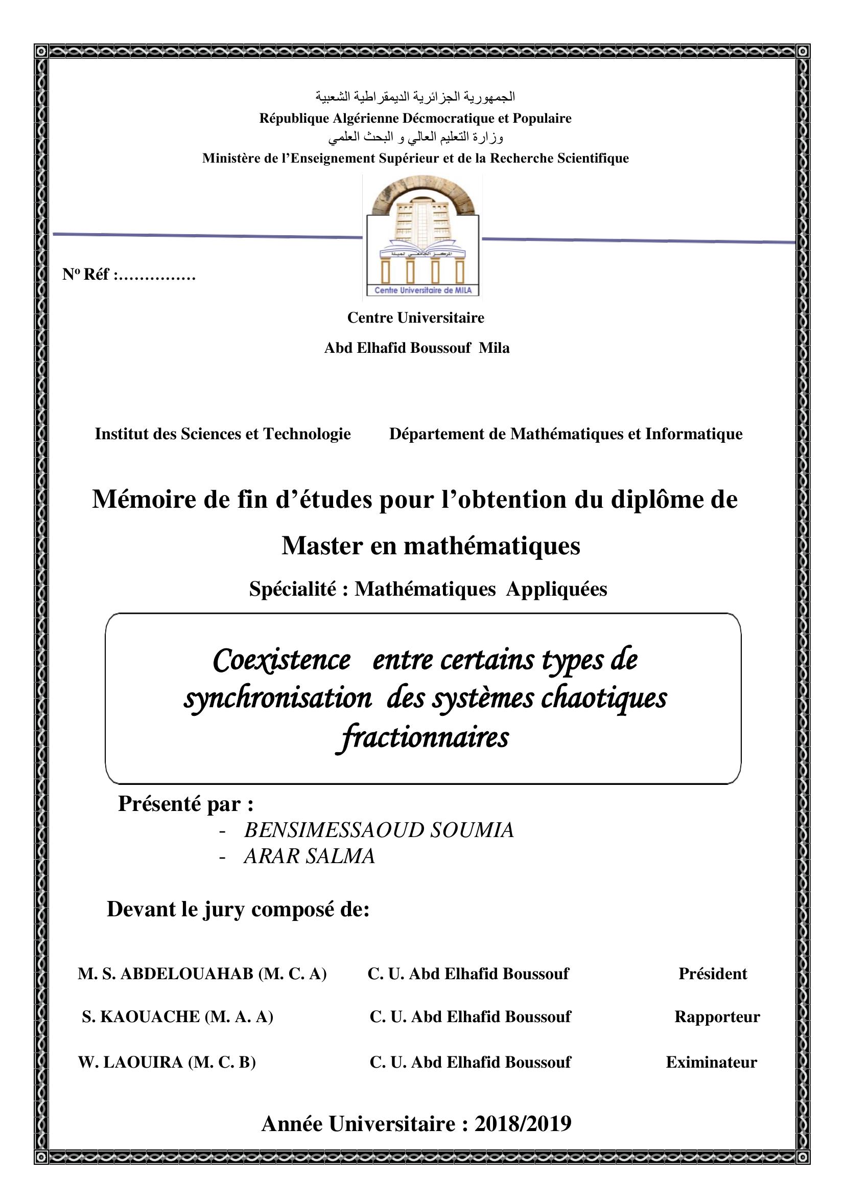 Page de Garde
