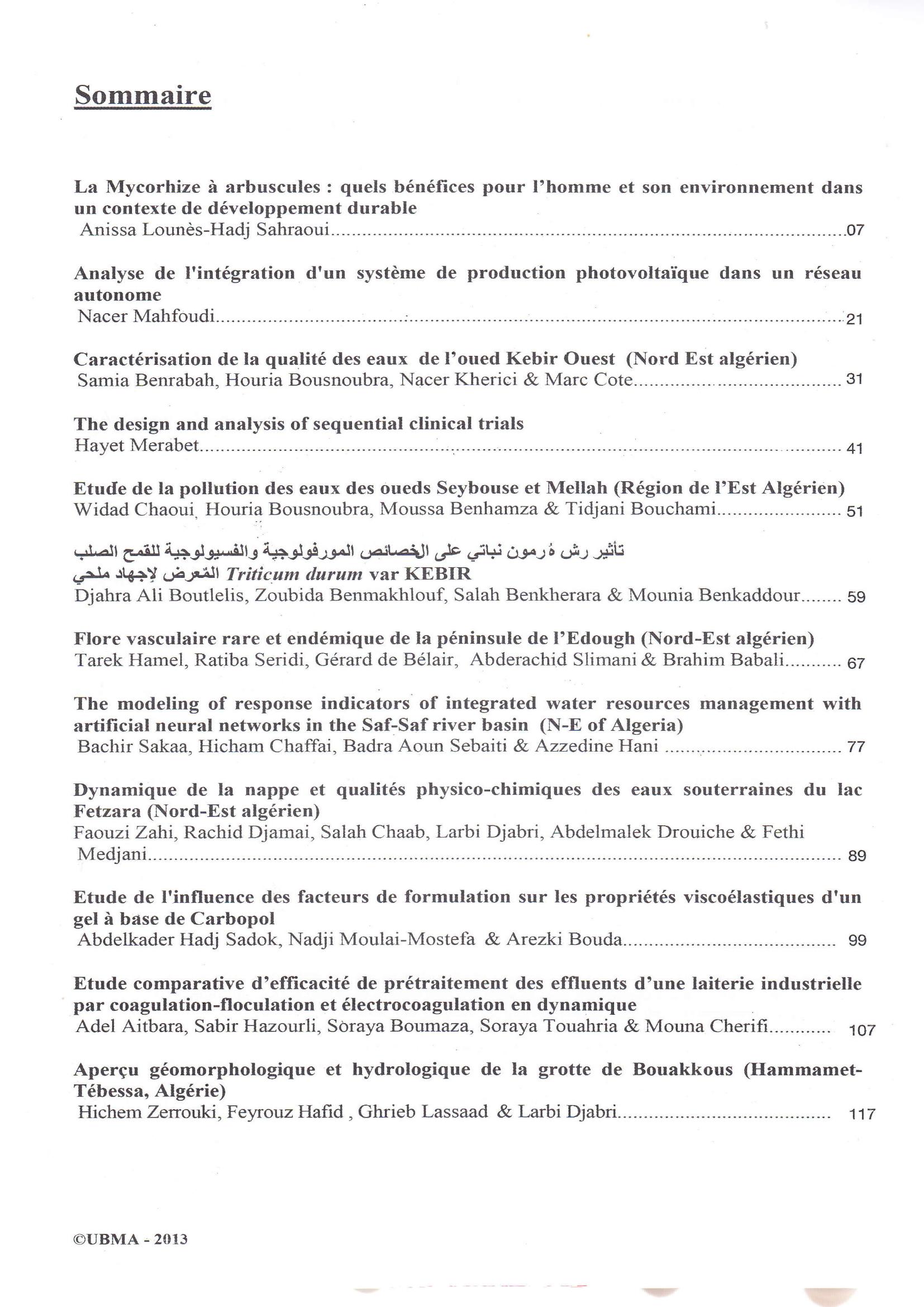 Page de Garde
